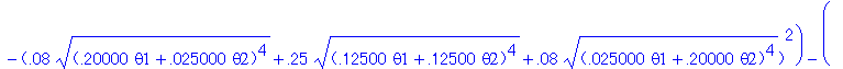 ode2 := (.8e-1*sqrt((.20000*theta1+.25000e-1*theta2...